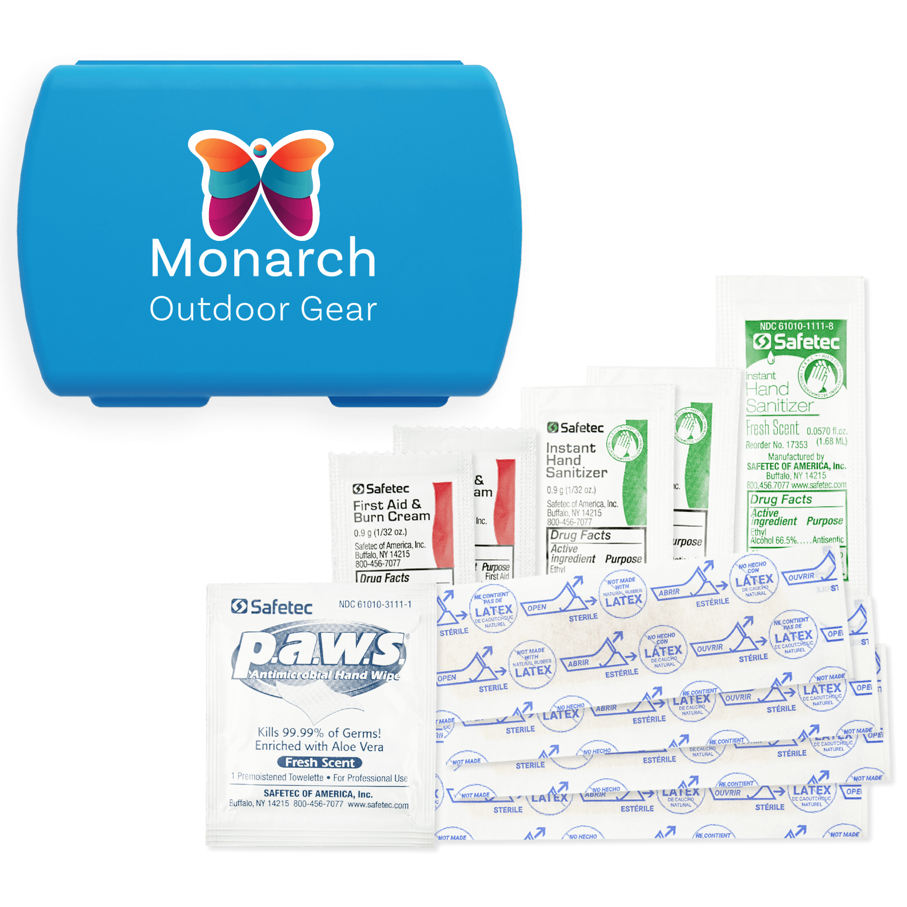 Process Blue Imprinted